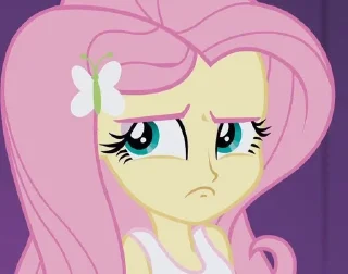 🌟 emoji Fluttershy  Telegram sticker 15 of 25
