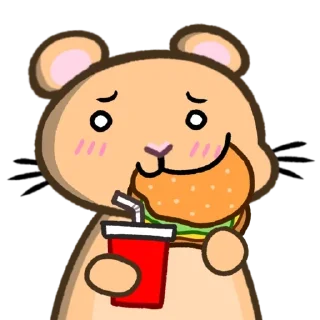 🌟 emoji Хмяк💪🏻 Telegram sticker 17 of 33