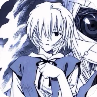 Sticker from Кто ты? Аянами Рей @fStikBot