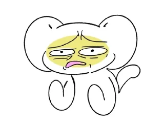 😟 emoji Debonheir memes🙈💛 Telegram sticker 15 of 104