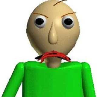 😠 emoji BALDI Telegram sticker 11 of 20