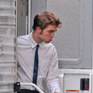 😢 emoji Robert Pattinson Telegram sticker 15 of 30