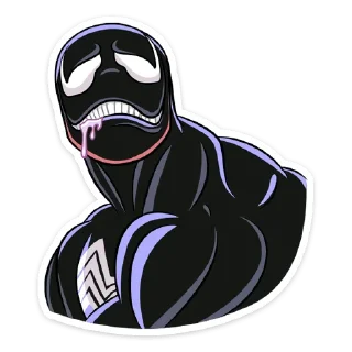 🤤 emoji Веном (@TgSticker) Telegram sticker 20 of 36