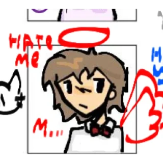 📖 emoji ☆☆I'll kiss you quackity!~•° Telegram sticker 8 of 17