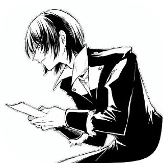 Sticker from Fyodor @Durarara_channel
