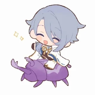 Sticker from ✨чиби аято✨