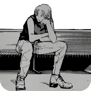 🫤 emoji Юки Цукумо Telegram sticker 11 of 30
