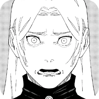 😨 emoji Юки Цукумо Telegram sticker 10 of 30