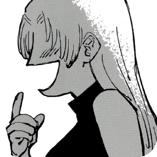 ✋ emoji Юки Цукумо Telegram sticker 7 of 30
