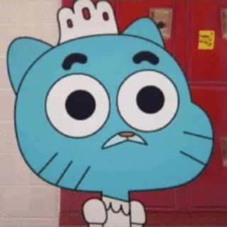 🤡 emoji Gumball @this_is_sticker_party Telegram sticker 1 of 30
