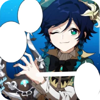 🌟 emoji Венти —> @animebotsa Telegram sticker 11 of 23