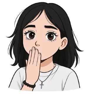 🫢 emoji LEPUCHKA Telegram sticker 7 of 10