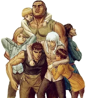 😍 emoji BERSERK | @G_U_T_S1 Telegram sticker 15 of 120