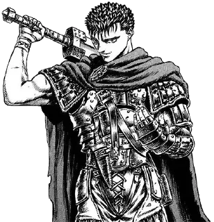 😎 emoji BERSERK | @G_U_T_S1 Telegram sticker 19 of 120