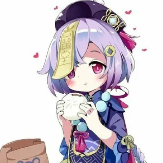 🦋 emoji °Ци Ци.. @genshinbyevico Telegram sticker 9 of 25