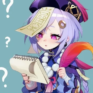 🦋 emoji °Ци Ци.. @genshinbyevico Telegram sticker 13 of 25