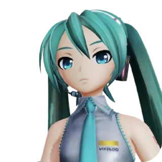 🧸 emoji Miku by Medvi Telegram sticker 18 of 52