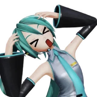 🤕 emoji Miku by Medvi Telegram sticker 10 of 52