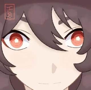 😳 emoji Ху Тао✨ Telegram sticker 6 of 120