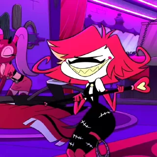 🩸 emoji Ниффти @HazbinHotelStickers Telegram sticker 8 of 25