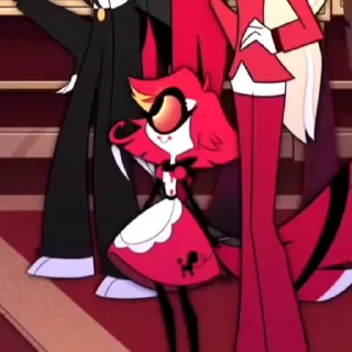 🩸 emoji Ниффти @HazbinHotelStickers Telegram sticker 17 of 25