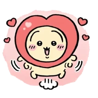 ❤ emoji Chiikawa @fanimee Telegram sticker 20 of 106
