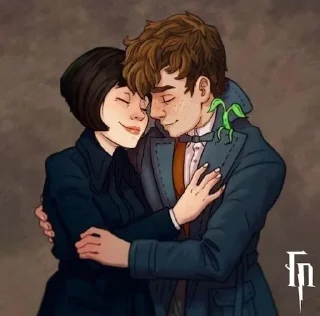 💗 emoji Newt & Nika ❤️ Telegram sticker 10 of 20