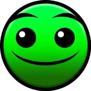 Sticker from Geometry Dash