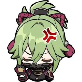 😡 emoji Чиби геншин Telegram sticker 11 of 67