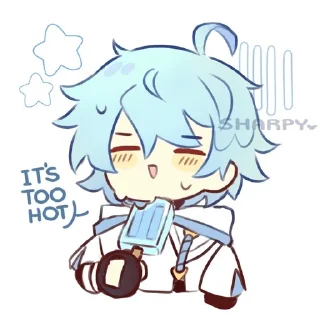 🍦 emoji Chongyun stikers Telegram sticker 17 of 82