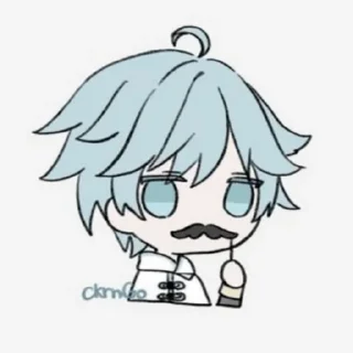 🤓 emoji Chongyun stikers Telegram sticker 5 of 82