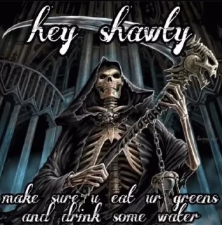 ❣ emoji fucking skeleton Telegram sticker 20 of 36