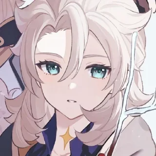 🥯 emoji ⌗ albedo ༄ Telegram sticker 19 of 90