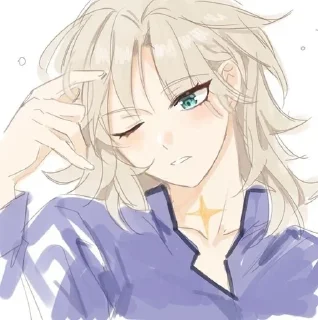 🥯 emoji ⌗ albedo ༄ Telegram sticker 5 of 90