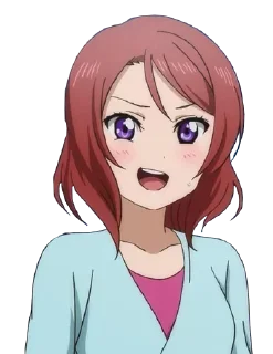 😧 emoji БОЛЬШЕ ⇨ @CLOOBHUB АНИМЕ СТИКЕРЫ ТГ ANIME STICKERS Telegram sticker 10 of 54