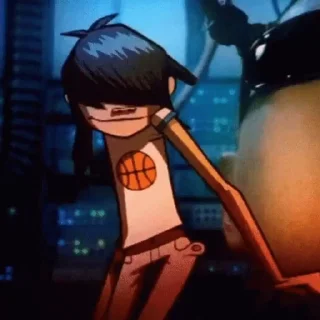 💃 emoji Gorillaz @this_is_sticker_party Telegram sticker 9 of 41