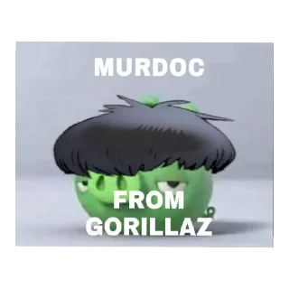 🎸 emoji Gorillaz Telegram sticker 18 of 60