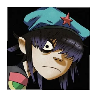 👁️‍🗨️ emoji Gorillaz Telegram sticker 21 of 44