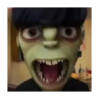 🤮 emoji Gorillaz Telegram sticker 23 of 44