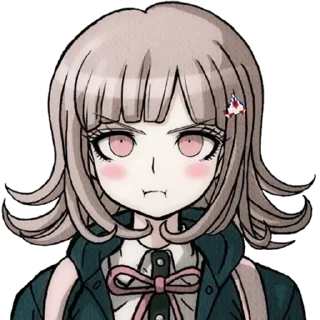 😕 emoji 👾Chiaki Nanami🎮 @Asukalsl Telegram sticker 8 of 64