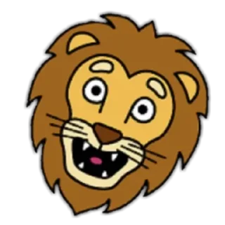 🦁 emoji Lion🦁 Telegram sticker 24 of 24