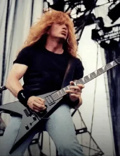 Sticker from Dave Mustaine❤️