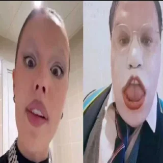😨 emoji Привет! Я использую WhatsApp ➡️ Telegram sticker 17 of 52