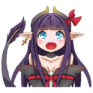 😍 emoji Дракоша Мина @nyasticks Telegram sticker 5 of 41
