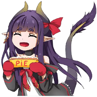 🤤 emoji Дракоша Мина @nyasticks Telegram sticker 21 of 41