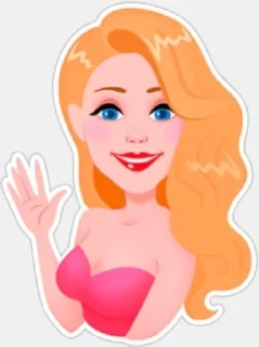 Sticker from День с Тиной