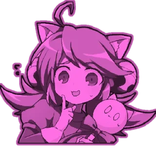 😳 emoji Mad Mew Mew! Telegram sticker 4 of 14