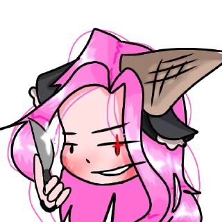 😈 emoji Лана by @meowmeowax Telegram sticker 9 of 25