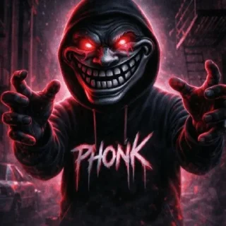 😡 emoji PHONK TROLLFACE t.me/mad3rator Telegram sticker 8 of 14