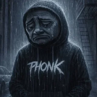 😔 emoji PHONK TROLLFACE t.me/mad3rator Telegram sticker 7 of 14